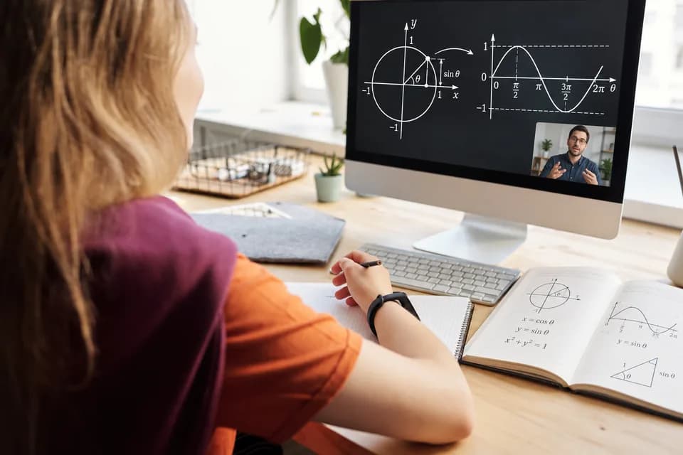Persönliche Online-Mathe-Nachhilfe per Videochat