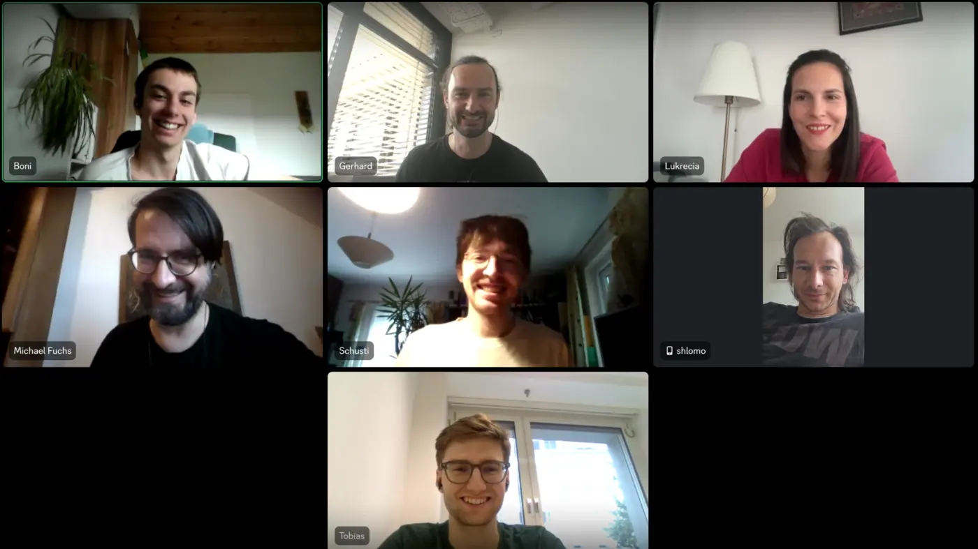 Online-Treffen der Mathematik-Tutor:innen